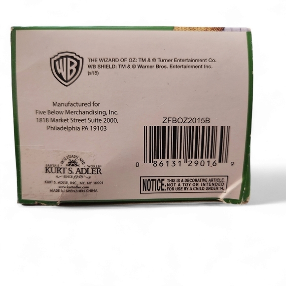 Vintage Wizard Of Oz Glinda the Good Witch Kurt Adler Keychain Ornament **Box - Picture 5 of 7